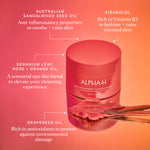 Alpha-H Melting Moment Cleansing Balm with Geranium Leaf, Rose + Orange Oil 90g