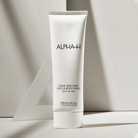 Alpha-H Clear Skin Daily Face and Body Wash 185ml